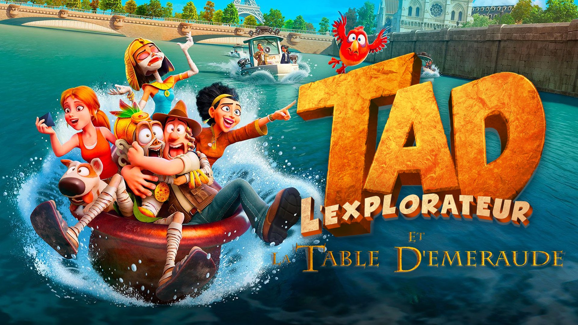 Tad l'explorateur et la table d'émeraude