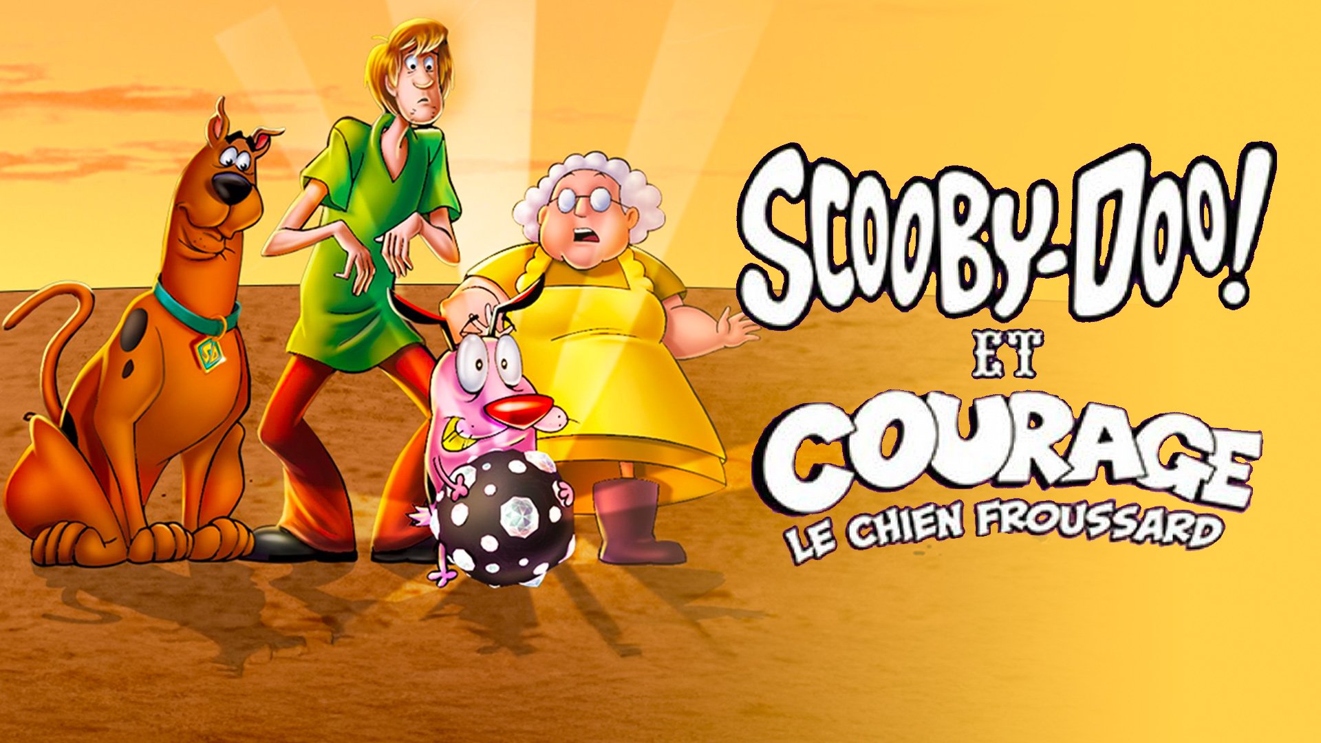 Scooby-Doo et Courage, le chien froussard — TélétoonCA 01:00